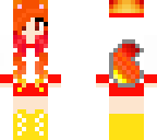 fire wolf girl
