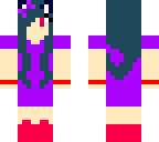 my little sis' skin she made