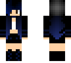 my skin blue