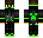 neon hoodie ninja