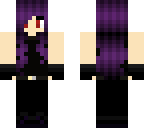 purple hair girl