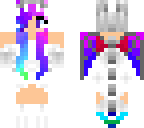rainbow dragon girl