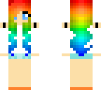 rainbow girl