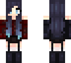 red and black