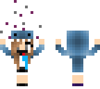 weird mini drooling girl
