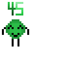 45 peas