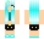 aqua hair