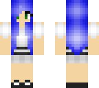 blue girl