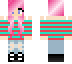 cool sawg girl bubbelgum hair