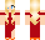 formal red gown