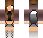 herobrine wolf girl
