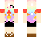 marshmallow rainbow girl