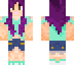 purple hair