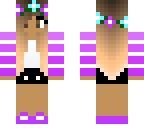 purple tumblr girl