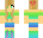 rainbow girl