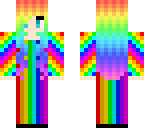 rainbow girl