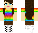 rainbow girl