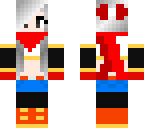 undertale girl papyrus