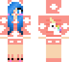 blue and pink baby goo goo