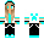 blue creeper girl