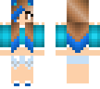 blue girl