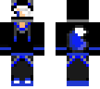 blue wolf boy