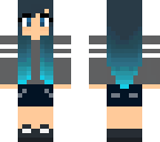 charcoal  turquoise theme