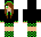 green girl