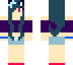 my little sis' skin she made