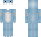 pastel blue dino template