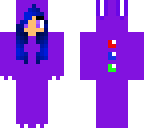 purple bunny onesie