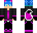 purple wolf boy