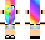 rainbow girl