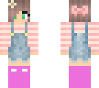 teen girl overalls and pink rainboots v2