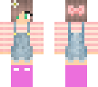 teen girl overalls and pink rainboots v3