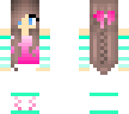 winter mint green and pink
