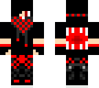 awesome red emo boy