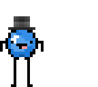blue apple