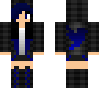 blue girl