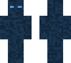 blue still man