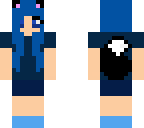 blue summer wolf