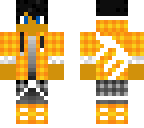 cool orange boy
