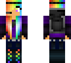 cute rainbow girl
