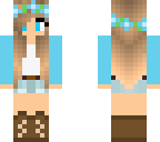 edit cool blue girl