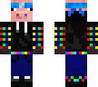 gamer naruto rainbow pig
