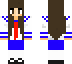 girl in school uniform just like in anime