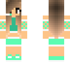 green gamer girl