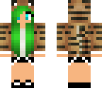green tiger girl