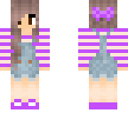 overalls purple