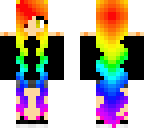 rainbow girl